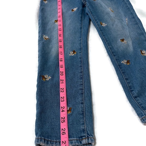 GAP Kids Girlfriend Flower Jeans size 8 - Picture 2 of 7